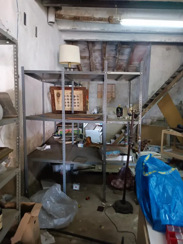 Set di ripiani in metallo