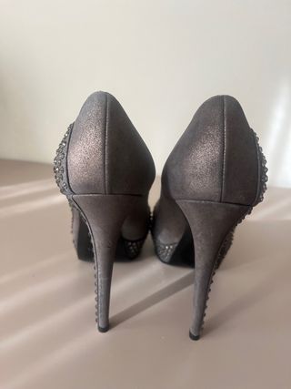 RODO Decolleté Cristalli Argento retail 750€!