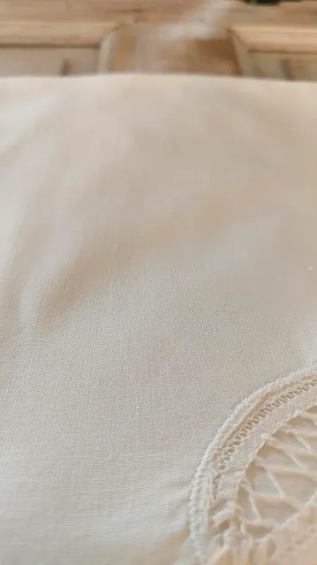 Tovaglioli Pizzo Rinascimento Puro Cotone Bianco