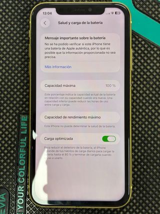 iPhone 11 Amarillo 128GB