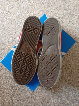 Converse All Star Scarpe Unisex Rosse