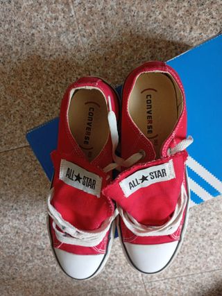 Converse All Star Scarpe Unisex Rosse