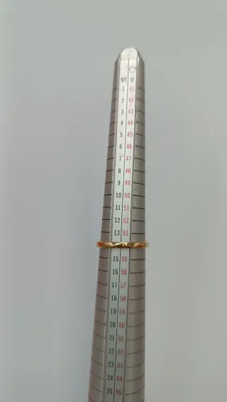 Anillo de oro de 18kt.