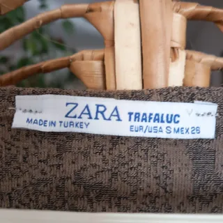 Vestito Zara fantasia pitone tg S