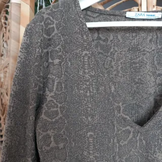 Vestito Zara fantasia pitone tg S