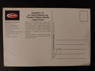 Cartoline Pasta Barilla Vintage