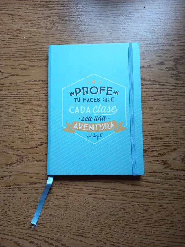 Bloc de notas profe Mr. Wonderful