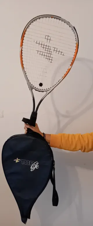 Raqueta de tenis con funda TOP LIFE