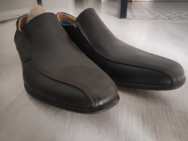 Zapatos de Piel Marrones Hombre Talla 43