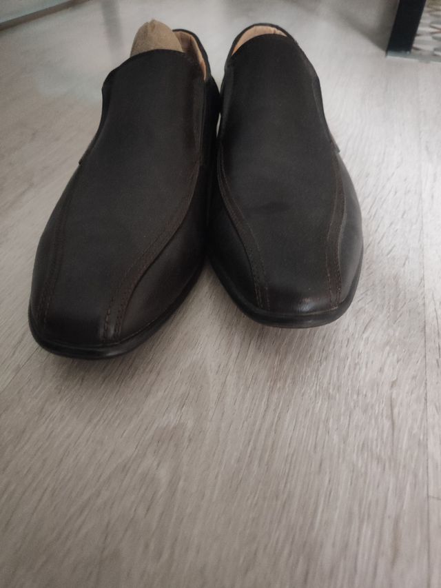 Zapatos de Piel Marrones Hombre Talla 43