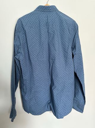 Camisa Massimo Dutti Estampada Azul