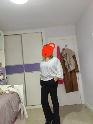 Blusón lentejuelas talla única