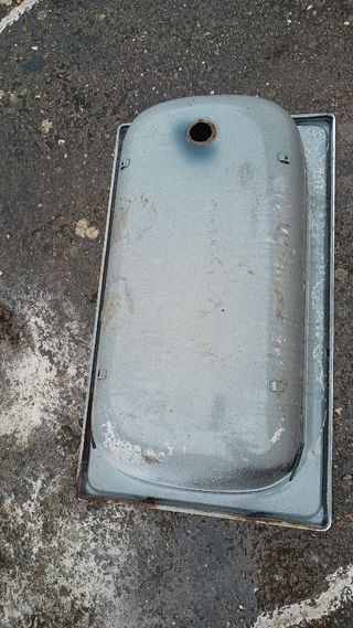 Bañera de hierro antigua