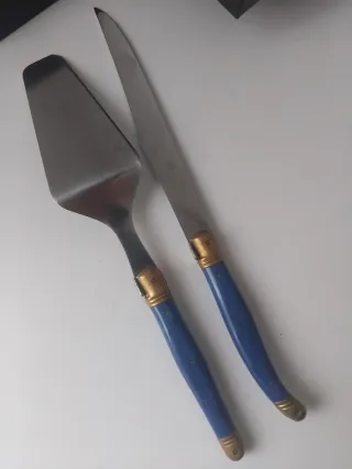 Cubertería Laguiole postre 6 pax