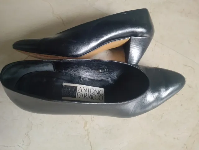 Zapatos Antonio Parriego Talla 36 Negros