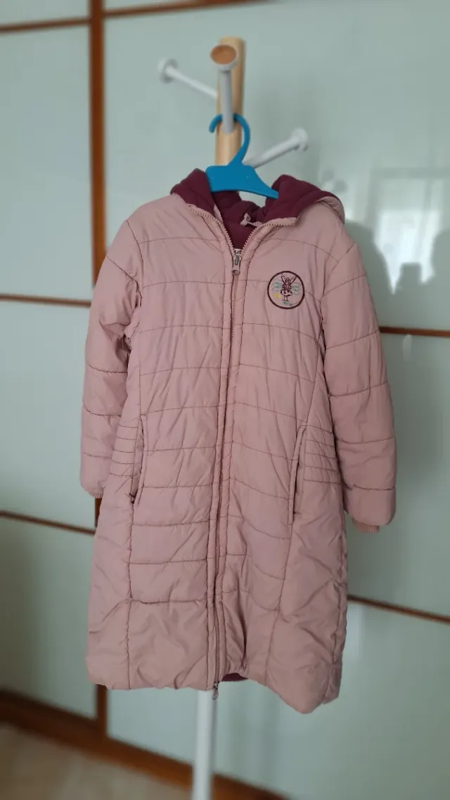 Abrigo acolchado niña