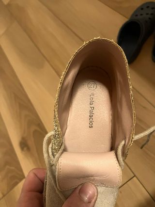 Scarpe bambina Clarks n.27 glitter