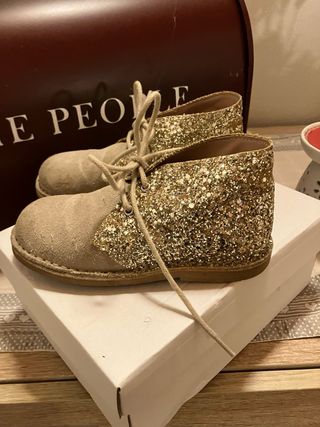 Scarpe bambina Clarks n.27 glitter