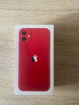 Caja iPhone 11 Rojo