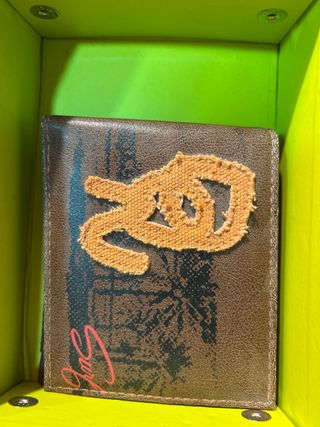 Lote 30 Carteras Hombre Marrón y Verde