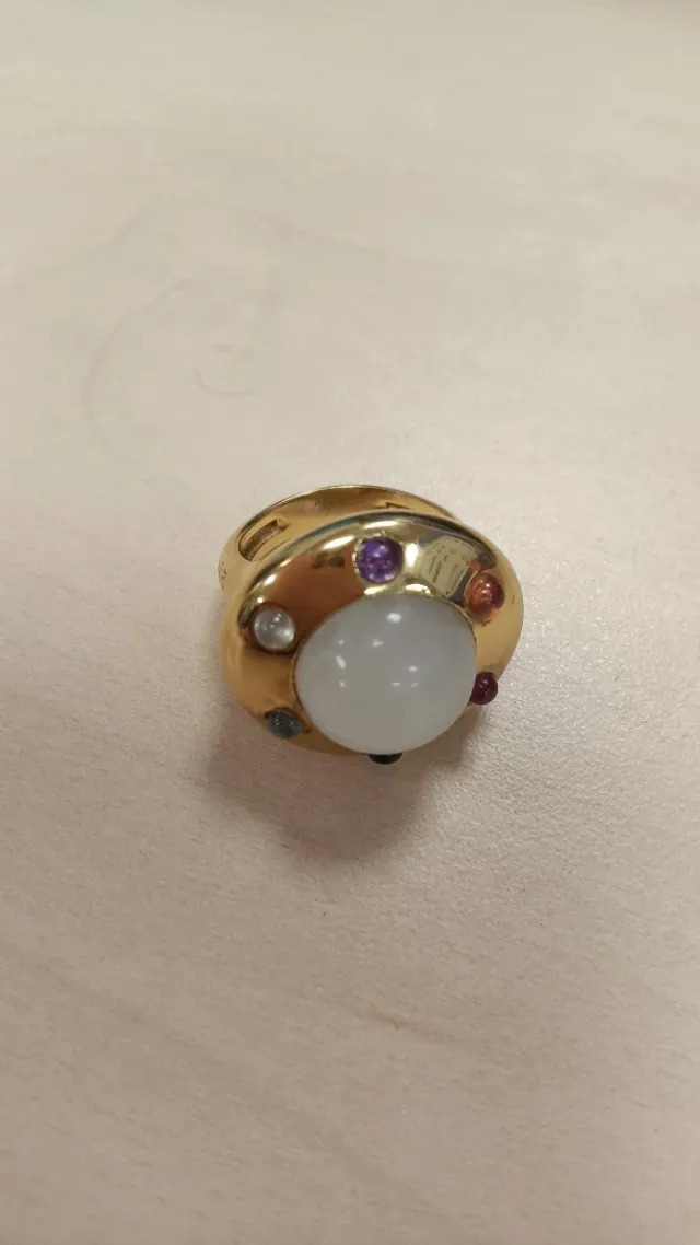 Anillo Tous con Piedras Naturales