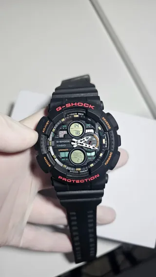 casio g-shock reloj Negro/Rojo