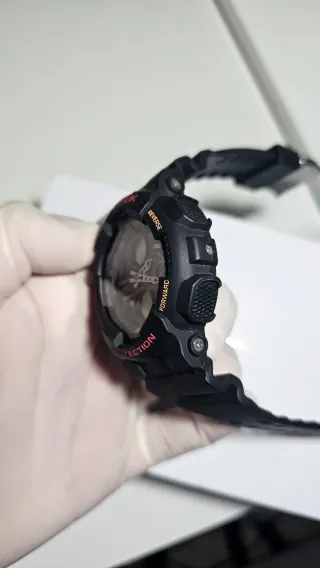 casio g-shock reloj Negro/Rojo