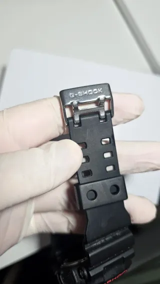 casio g-shock reloj Negro/Rojo