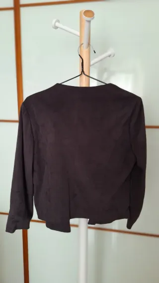 Chaqueta Bershka Negra Talla XS