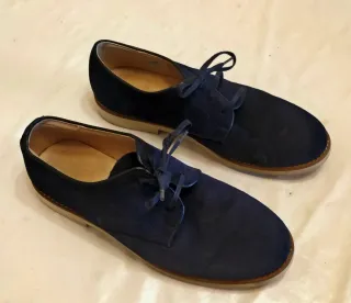 Zapatos adolescentes azul