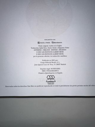 Astérix tras las huellas del grifo