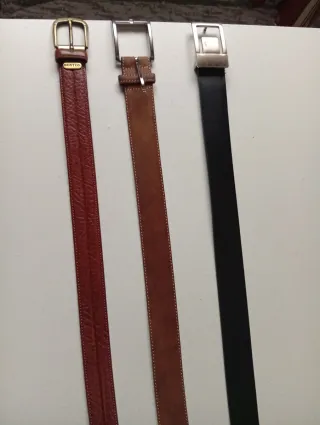 Lote 3 Cinturones Boston y Springfield 