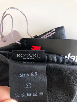 Guantes Roeckl Thinsulate Negro