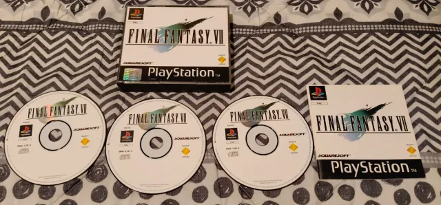Final Fantasy VII PlayStation PAL