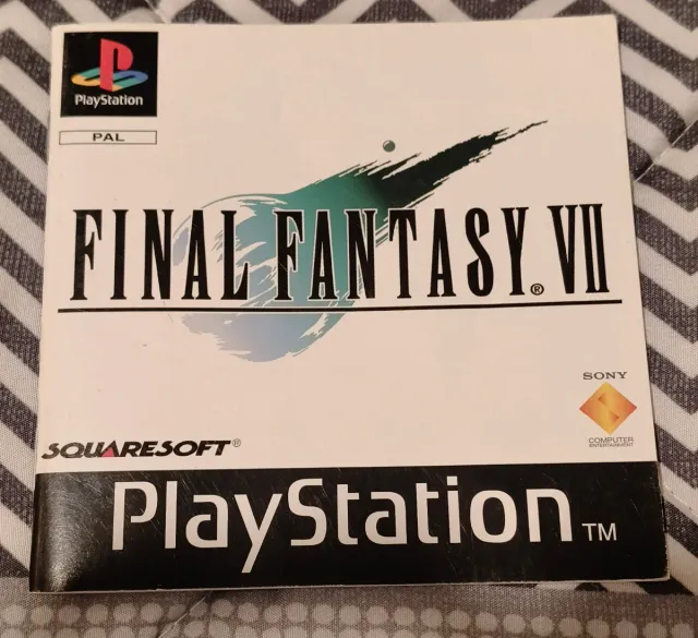Final Fantasy VII PlayStation PAL