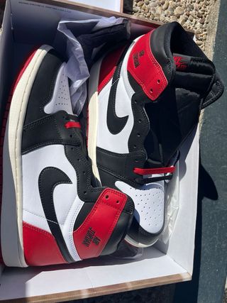 Nike Air Jordan 1 Retro High OG Black Toe Talla 46