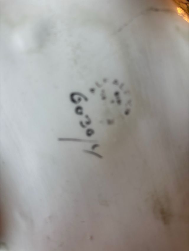 Conjunto porcelana numerado