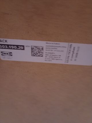 Mesa centro madera Ikea