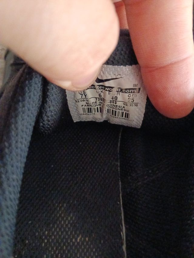 Náuticos Nike Hombre Talla 40