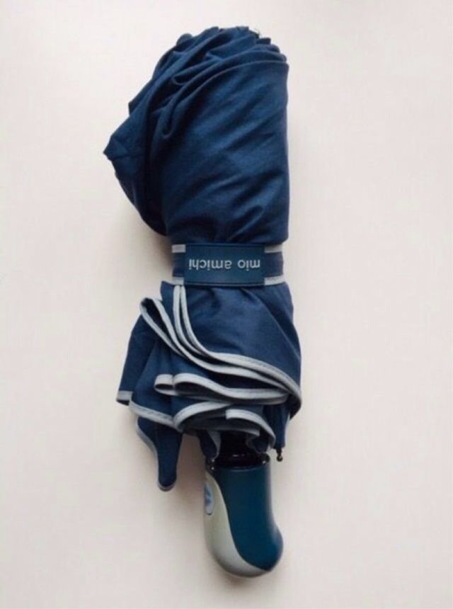 Paraguas Mio Amichi Azul Flores