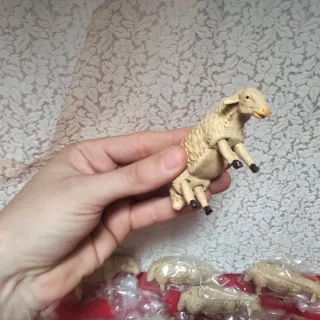 Figuras Corderos Belén Serrano 8-10 cm cabezones