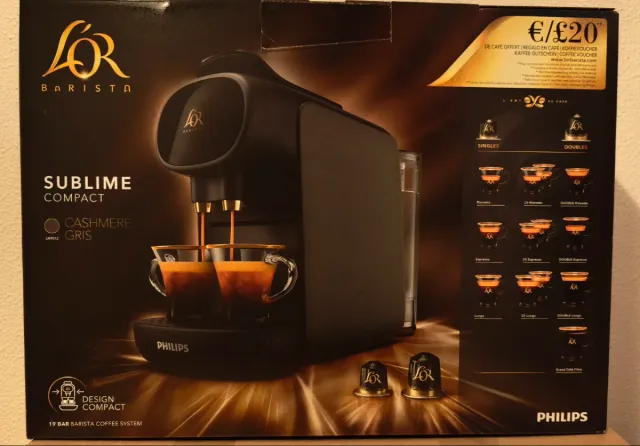 Cafetera L'OR Barista Sublime Compact Philips