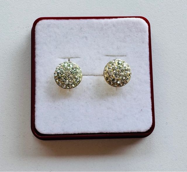 Pendientes de plata con circonitas
