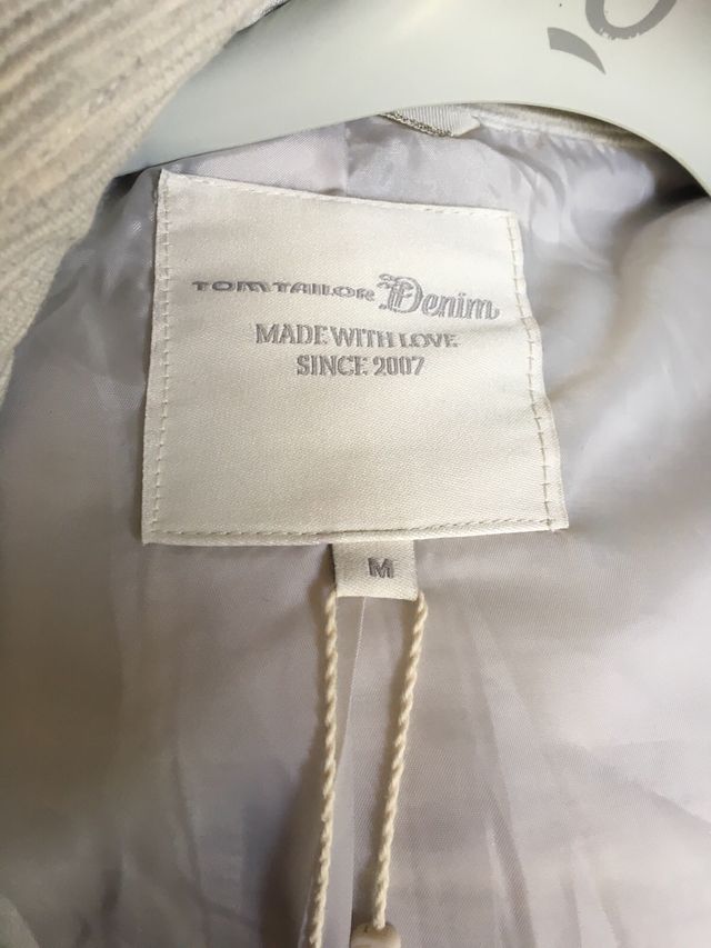 Giacca nuova 3/4 Tom Tailor Beige melange Taglia M