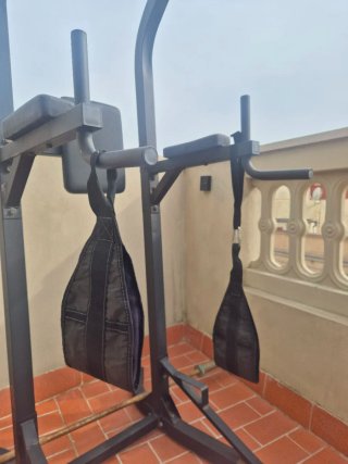 Kit Banco de Pesas + Estacion de  Entreno + Barra