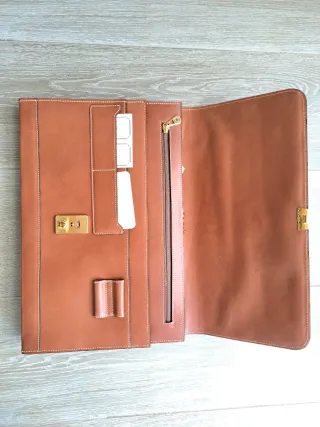 Maletín El Potro Piel Natural Nuevo