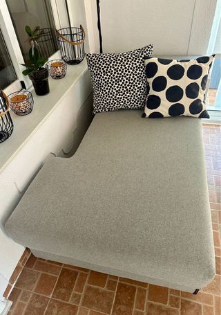 Sofá-Arcón-Armario gris (MAZARRON)