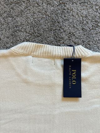 Jersey Polo Ralph Lauren Bandera Americana Beige