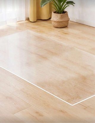 Alfombra PVC Transparente 90x90