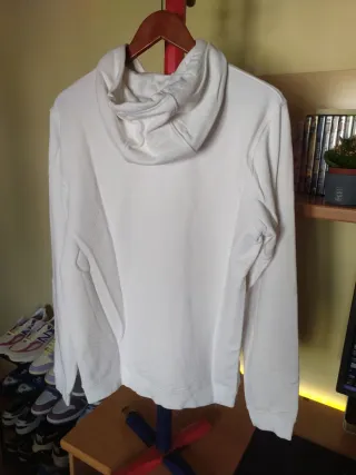 Sudadera con gorro Nike Air Blanca